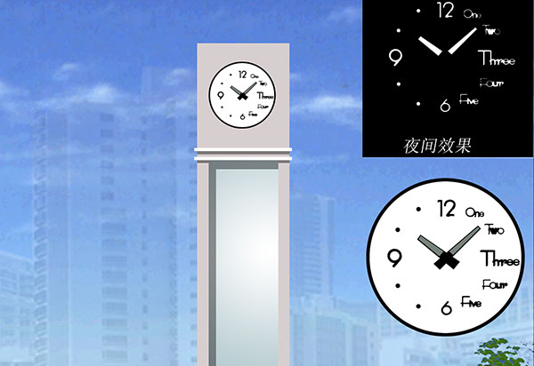 圓形外照明